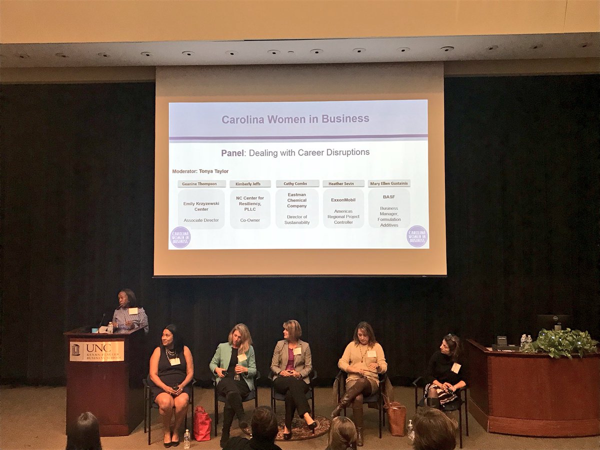 MBACWIB's tweet photo. .@GiftGoddessNC guides discussion on career disruptions (i.e. kids) &amp; how to creatively meet priorities while overcoming obstacles. #CWIBCon https://t.co/xY8kDSbXDx