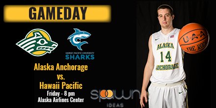 UAAMBB's tweet photo. Home opener for the men's basketball team tonight. See you at the @AKAirCenter https://t.co/Gx8Fvhn4gQ