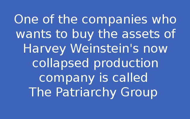 FeedCrack's tweet image. #Weinstein