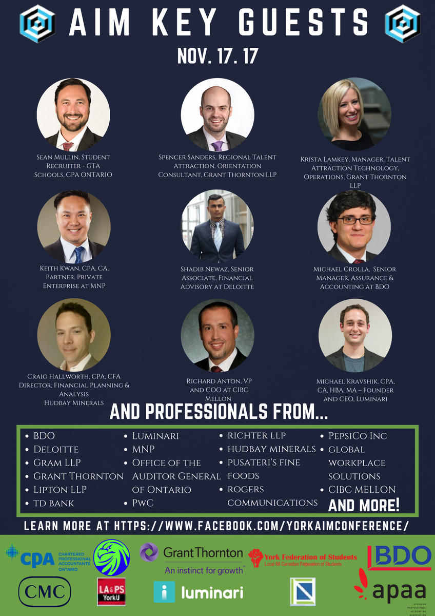 Here is the official line-up of all our keynote speakers, workshop hosts and panelists at AIM Conference 2017!