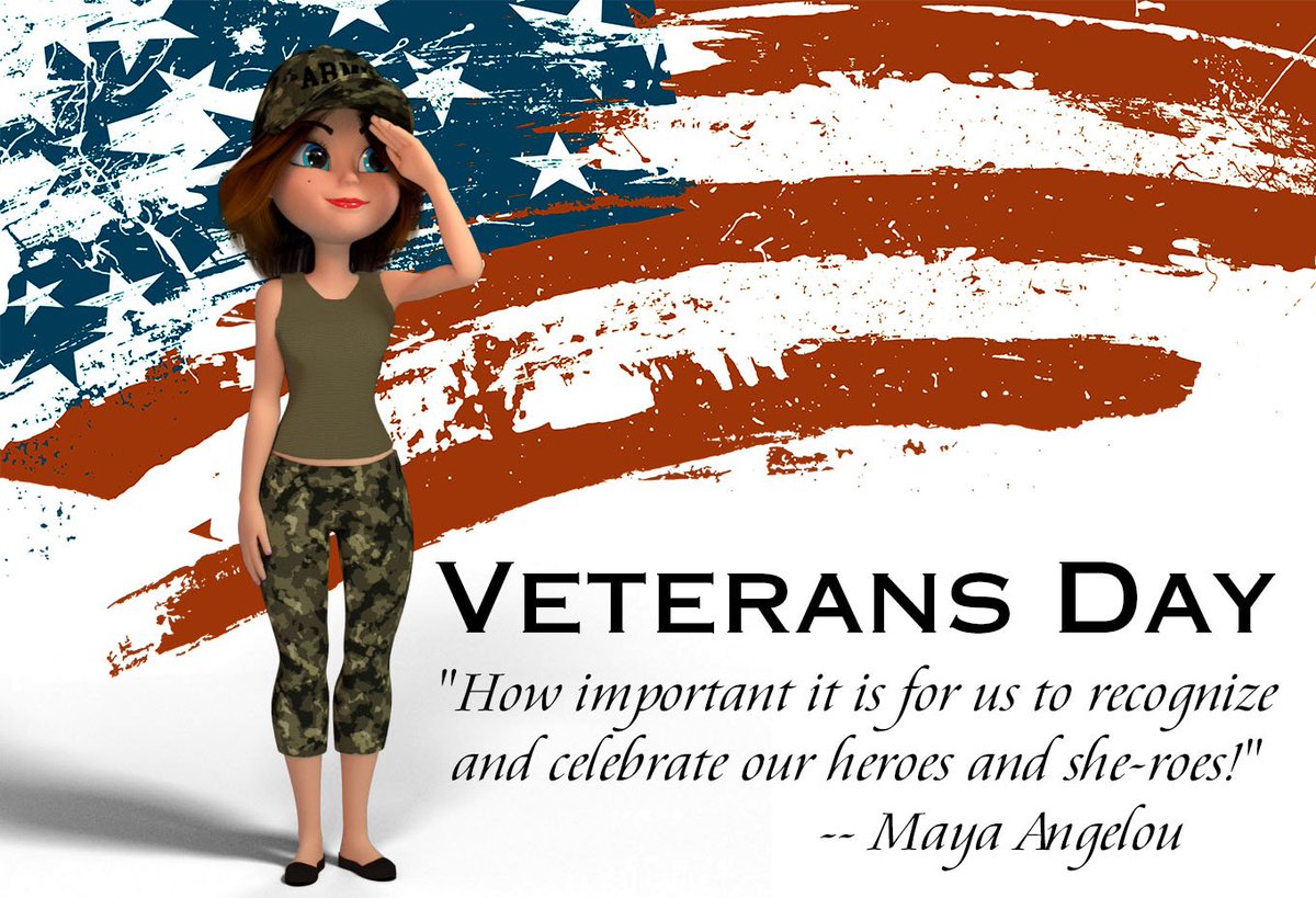 healthimation's tweet photo. Happy #VeteransDay to all of the brave people that serve fearlessly! https://t.co/ObhNwtcXl7