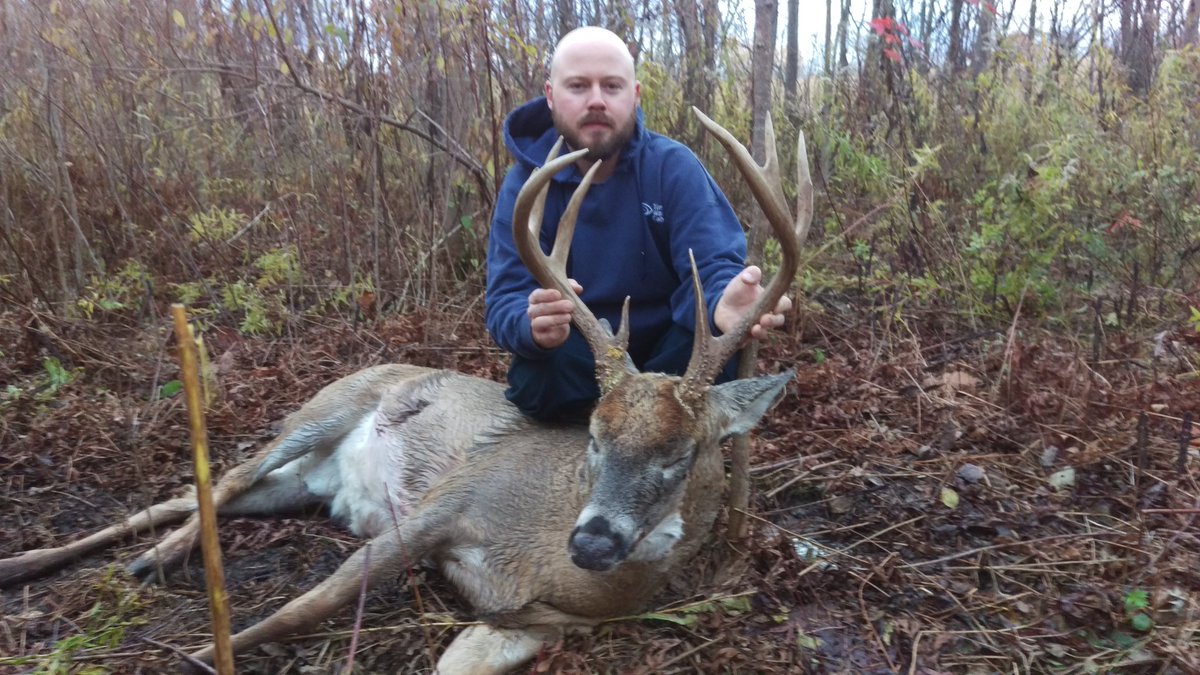 nickcasella87's tweet photo. #NYBuck #Buck #Deer #Hunt #Hunting #Archery #BowSeason @BowtechArchery @ragebroadhead 

#PETA https://t.co/T0bBVTEeX9