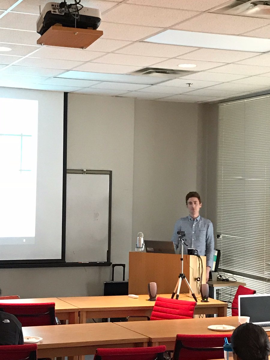 Shout out to our graduate student presenters from last Friday's seminar: Anshu Cherala, Brian Gawlik, Corey Staller and Robert Malakhov! Their topics covered different Thrust Projects such as Coating for Nanomanufacturing and Limits of Nanoshape Control. Keep up the good work!