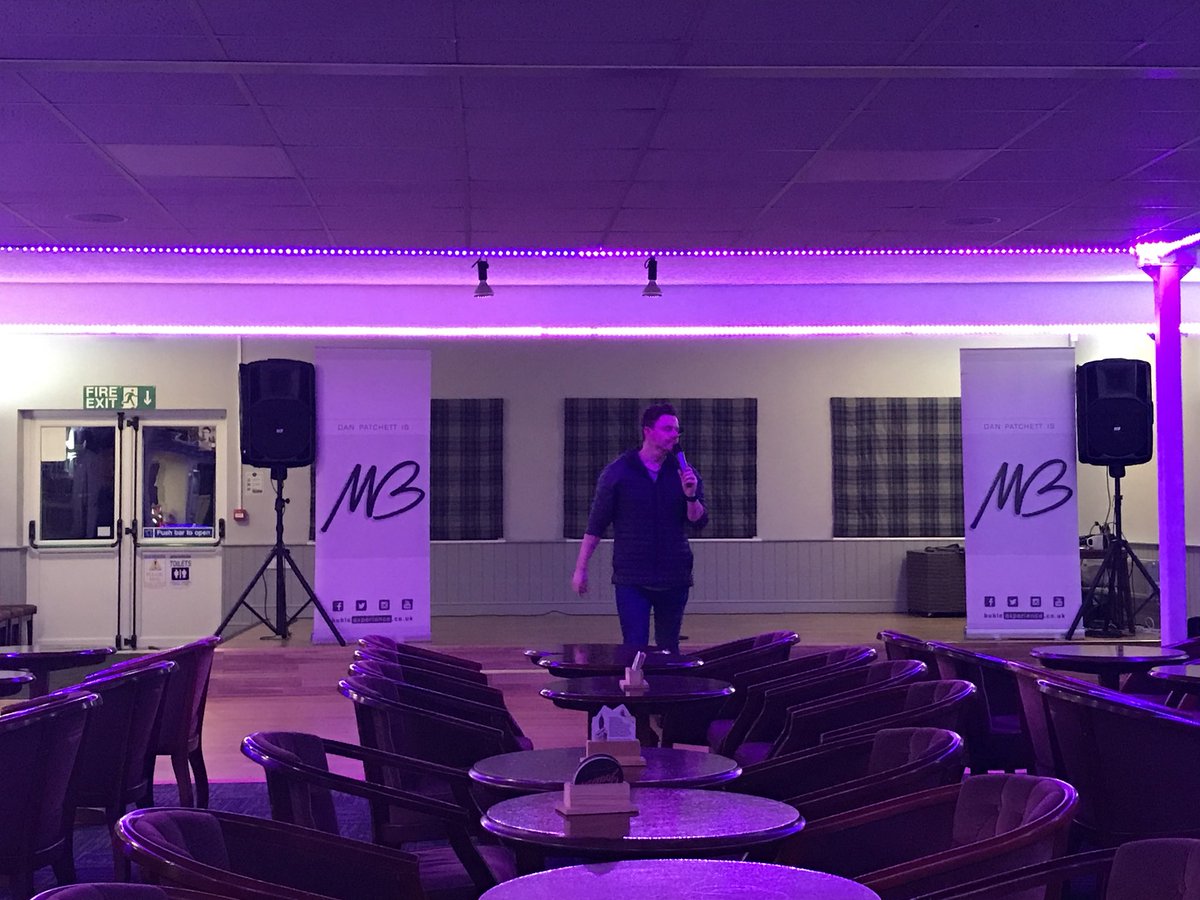 Michael Buble (Dan Patchett) is in the building