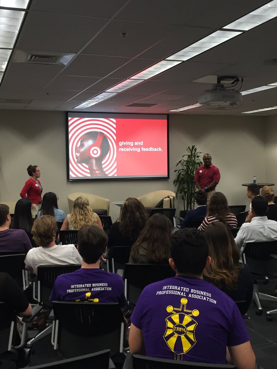 LeoUCF's tweet photo. Thanks #Target for presenting to our students in Integrated Business #IBPA @ #ucfbusiness https://t.co/dCc6u3eVsk