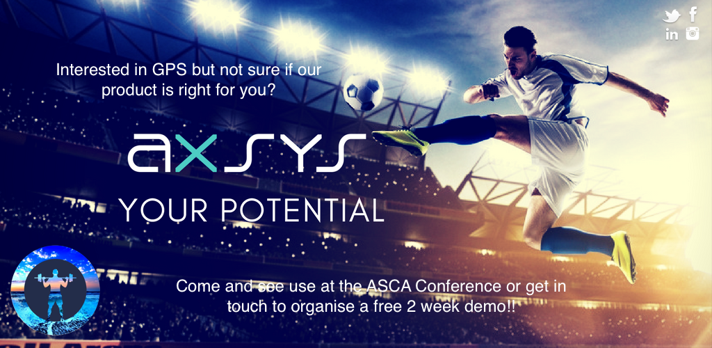 AxSysPerf's tweet photo. Are you interested in GPS? Swing by and organise a free 2 week demo!! @the_ASCA #ASCA_Conf 👌📡🛰️ https://t.co/z2Zz0LDDm3