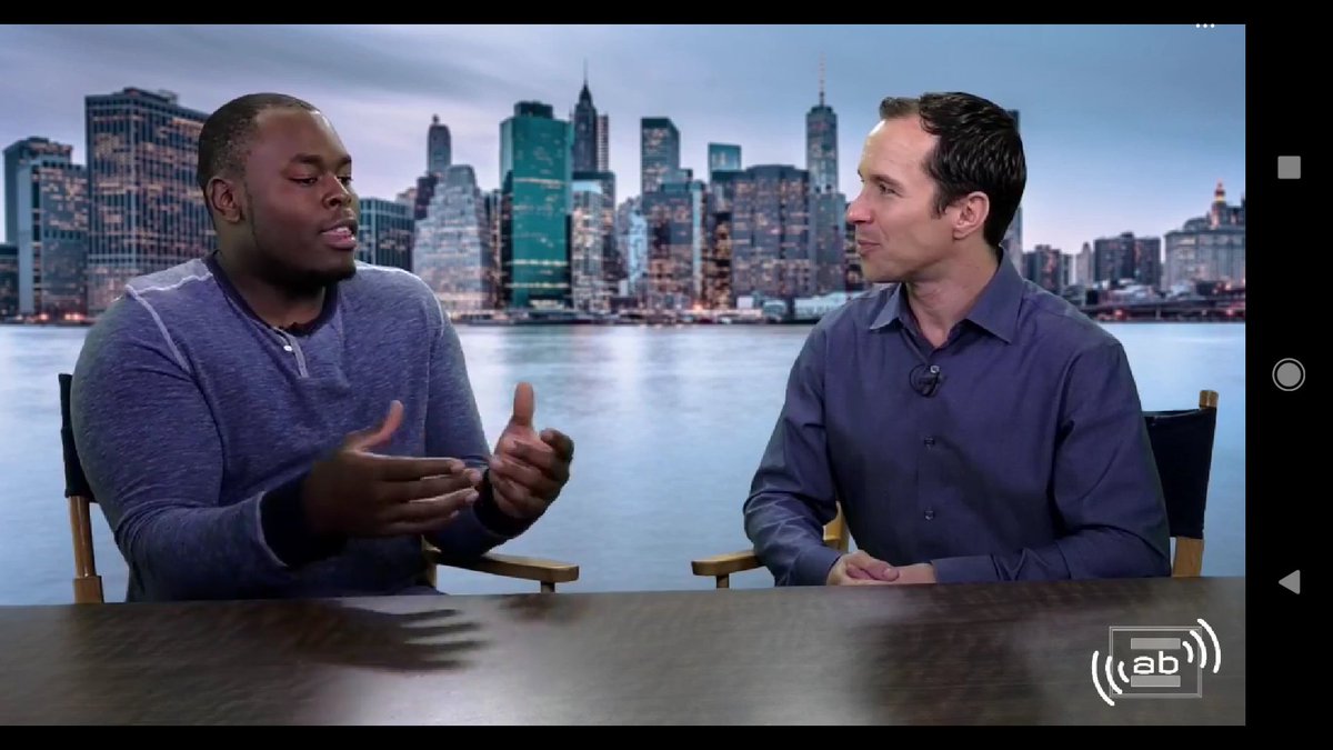 mystartup_live's tweet photo. LIVE NOW
@battle_armon44 delivers his story about building #AffiliatedLLC #greeklife #community #futuretech #fraternity #sorority #MobileApp 
https://t.co/tdOLH87etk https://t.co/JBLIdFlxBe