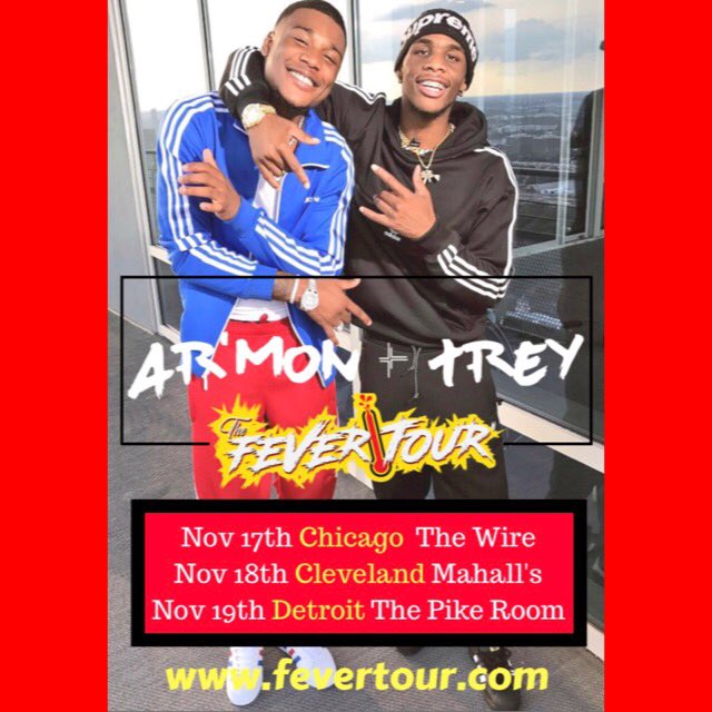 armonandtrey's tweet photo. One week away 🔥 Who's ready to see us perform live🙈😜 You can still get your tickets at https://t.co/NhG7lv3fBj #chicago #cleveland #detroit https://t.co/4Op26noUEM