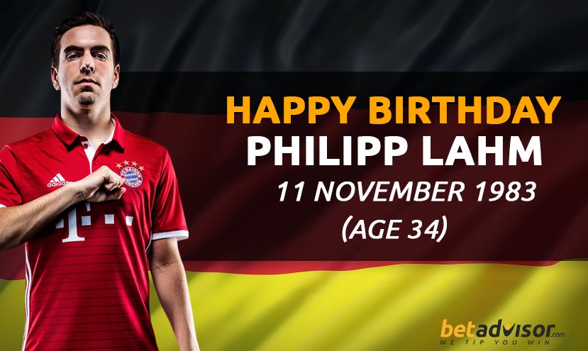Happy Birthday to Philipp Lahm   Legend 