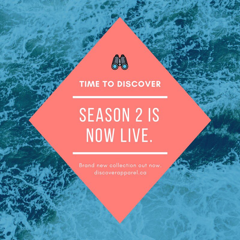 DlSCOVERAPPAREL's tweet photo. Time to discover 👀 Season 2 is out now ‼️ Get it now so you can rep during your winter adventures ❄️⛄️ https://t.co/RgoDDcbV8M