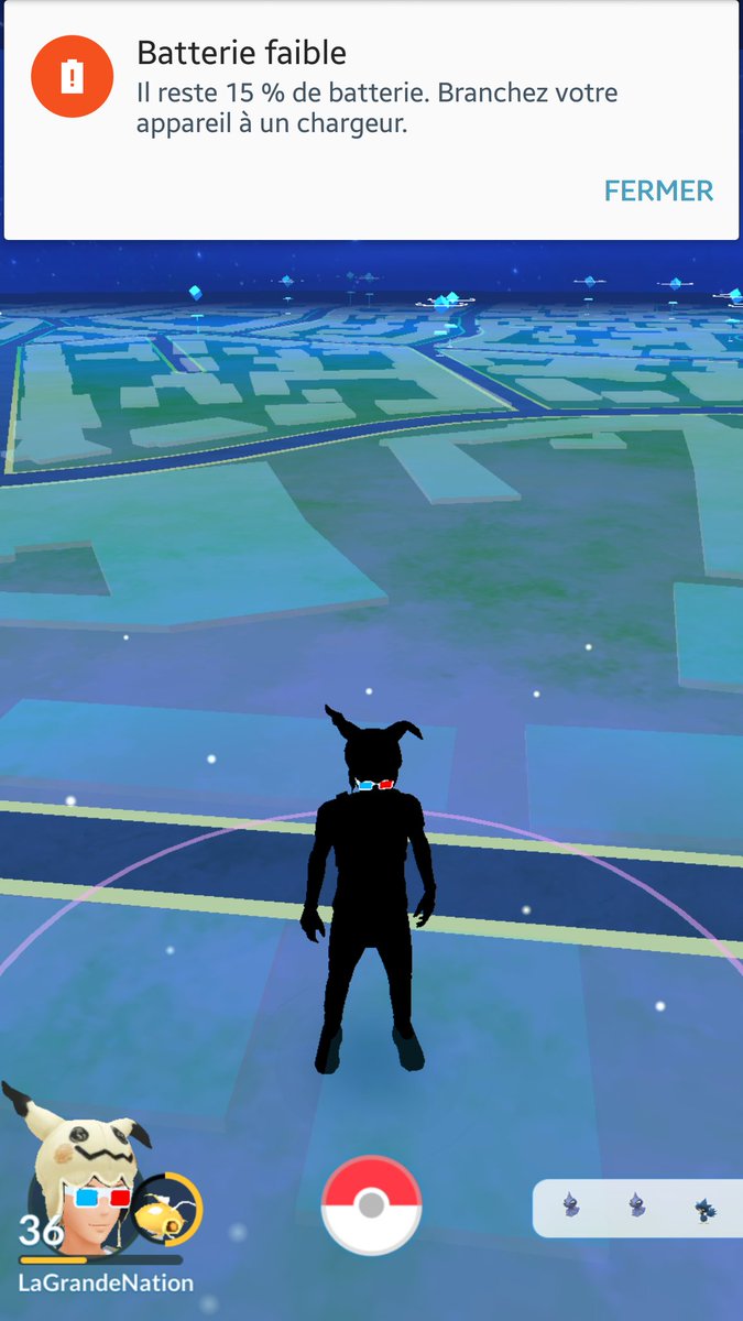 LaGrandeNation's tweet photo. @NianticLabs Dear team @NianticLabs, I just updated to v. 0.79.4. and thanks for no #MinorTextFixes this times. Is the "#NinjaMode" one of the announced new #FunFeatures? P.S. I might not see your answer today since I now have only 13% battery left π’ https://t.co/kRB8WWlWtm