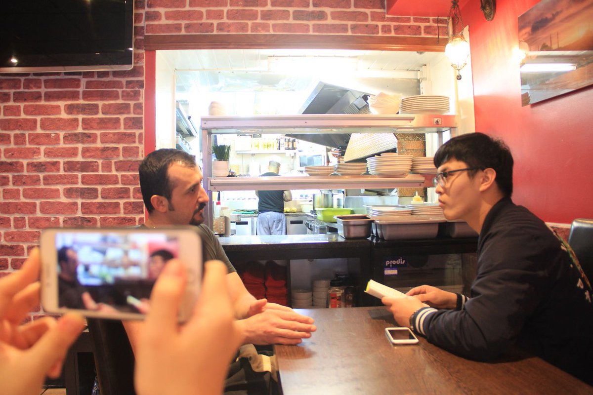 candicema06's tweet photo. "I can feel their passion about their Turkey food. What's behind their career is determination of overcome the barriers between the difference from language and culture in their daily life. " - from NCL pop-up. #PopUpDiversity #BeMediaLit #medialitwk https://t.co/CGp4griIBg