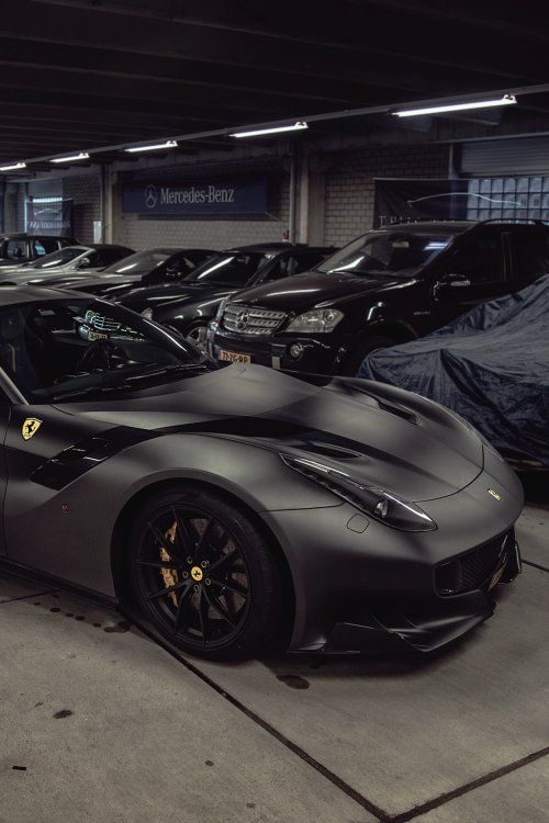 Luxury_carsHQ's tweet image. matte black F12 😻  Rate this 😍if you like that! #car #cars #automotive #luxury 💪