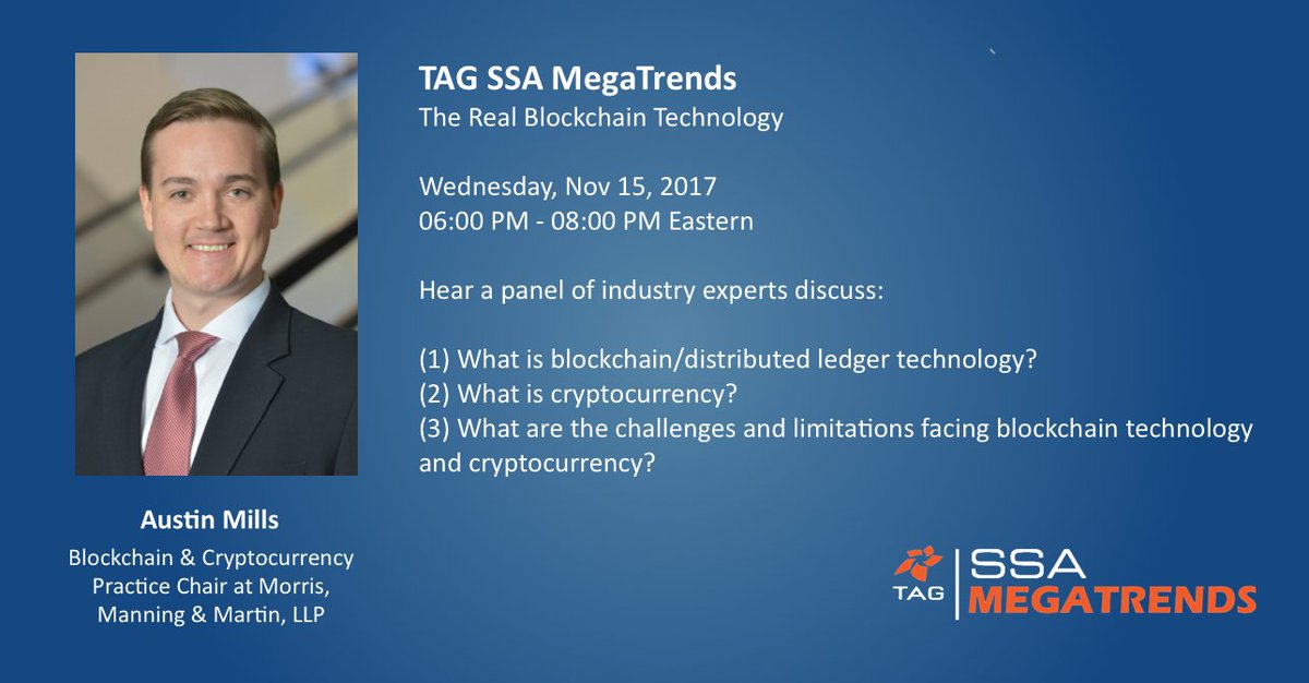 RT <a href="/tagssa/">TAG SSA</a>: Have you registered for the SSA MegaTrends event? If not, be sure to do so 2day! buff.ly/2zvCuFl