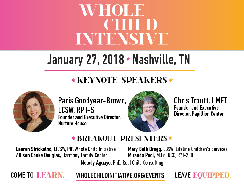 RealWholeChild's tweet photo. Join us in Nashville for a day of trauma sensitive continuing education! Just $25 covers lunch, childcare and CEUs. https://t.co/BukezNqkmC https://t.co/oy1778xr02