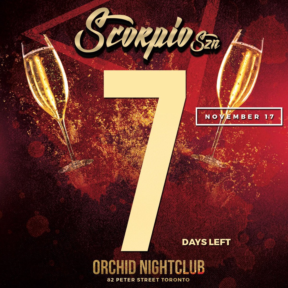 reneyfresh's tweet photo. #ScorpioSzn🦂🍾🎉 #IN7DAYS‼️
In other news happy birthday to @Dr_Momoh @_DJCashmere & @HusseinaBolton
Get Your Tickets ASAP!!! https://t.co/7Kt8JUce15