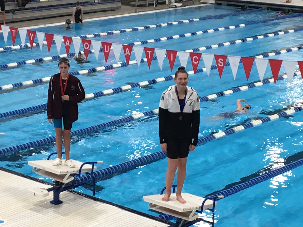 Abby Larson wins the 500 Free with a time of 5:12.24 and defends her title! On to State!