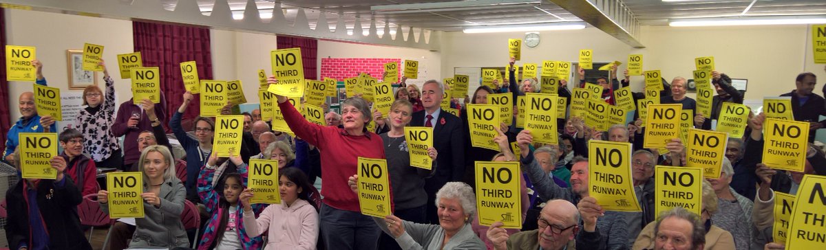 Polar34bear's tweet photo. A packed hall for Stop Heathrow Expansion AGM tonight in Harmondsworth #No3rdRunway #stopheathrowexp https://t.co/4BQv7gyoca