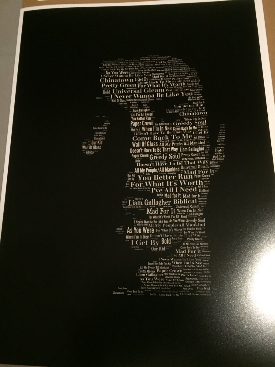 AGT79's tweet photo. As You Were...
I’m giving this Liam Gallagher print to a follower at 11pm
To enter;
- RT
- Follow me
Nice one 👌 https://t.co/uHNtJtmAKS