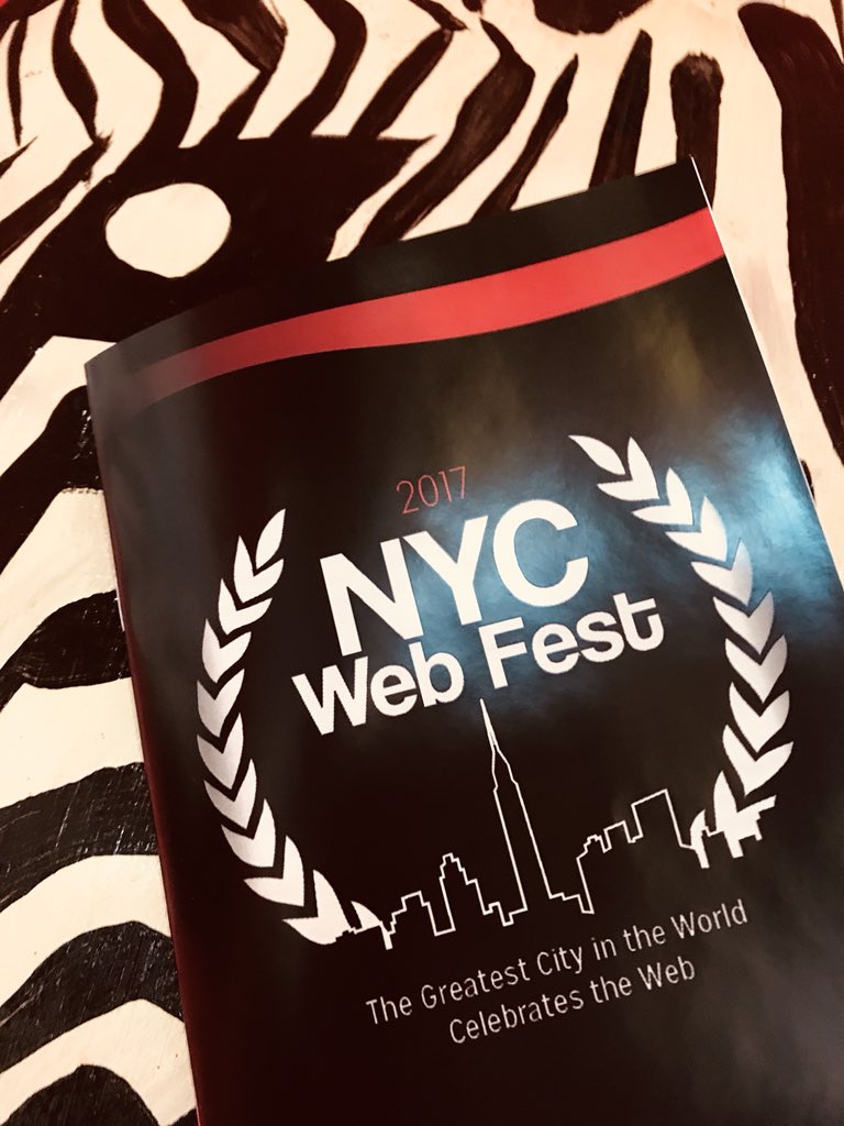 EsmeArendse's tweet photo. @itsmeganmacphee being interviewed about @unbalancedwebtv. What a talented, wonderful woman #NYCWebFest #nycwf2017 https://t.co/UNW64kZvAo