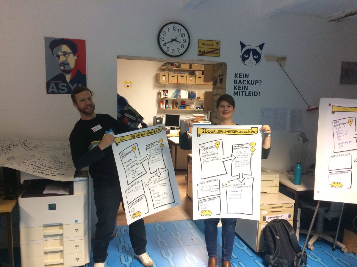 jhackthalle's tweet photo. Brainstorming - läuft! #jugendhackt #jhackthal https://t.co/7pojIUDBhD