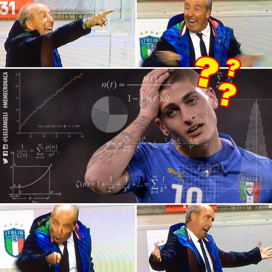 LeleAngeli's tweet photo. Tutto chiaro, no? 🤔😉 #memecronaca #SveziaItalia #SVEITA #SwedenItaly #SWEvsITA #SWEvITA #SwedenVsItaly #SWEITA #VivoAzzurro #ForzaAzzurri #Zona11PM #Ventura #Verratti #WCQ2018 #WC2018 #Russia2018 https://t.co/52AlNxopcP