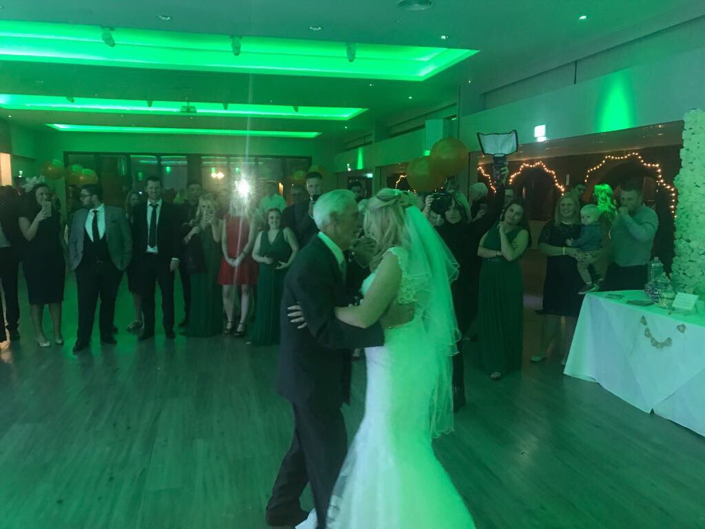 FunkboxPro's tweet photo. Tonight’s bride - Emily dancing with her grandad #wedding #specialmoments @GreenwoodsHotel #essex https://t.co/ScJNLh2Jth