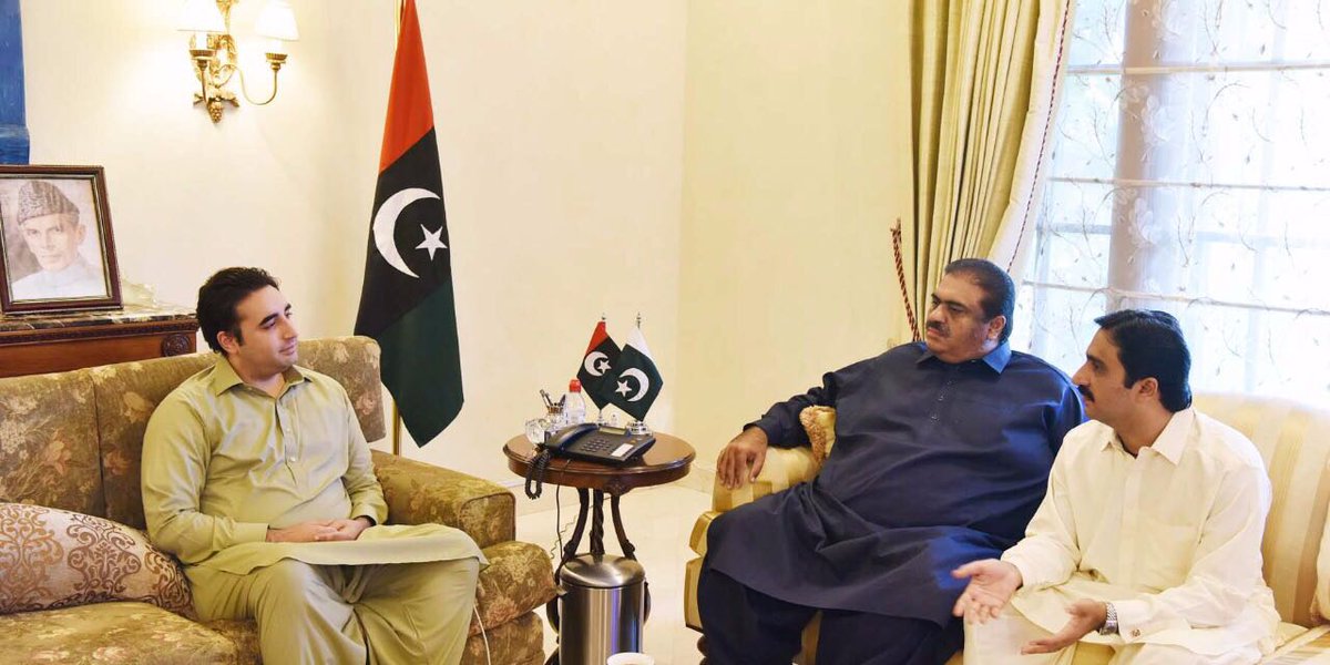 BBhuttoBenazir's tweet photo. KARACHI, November 9: #PPP leaders from Ghotki Sardar Fayaz Ali Khan Lund and Mir Babar Ali Khan Lund called on the Party Chairman Bilawal Bhutto Zardari at Bilawal House today and briefed him about the political situation https://t.co/kp5MLhwNTm