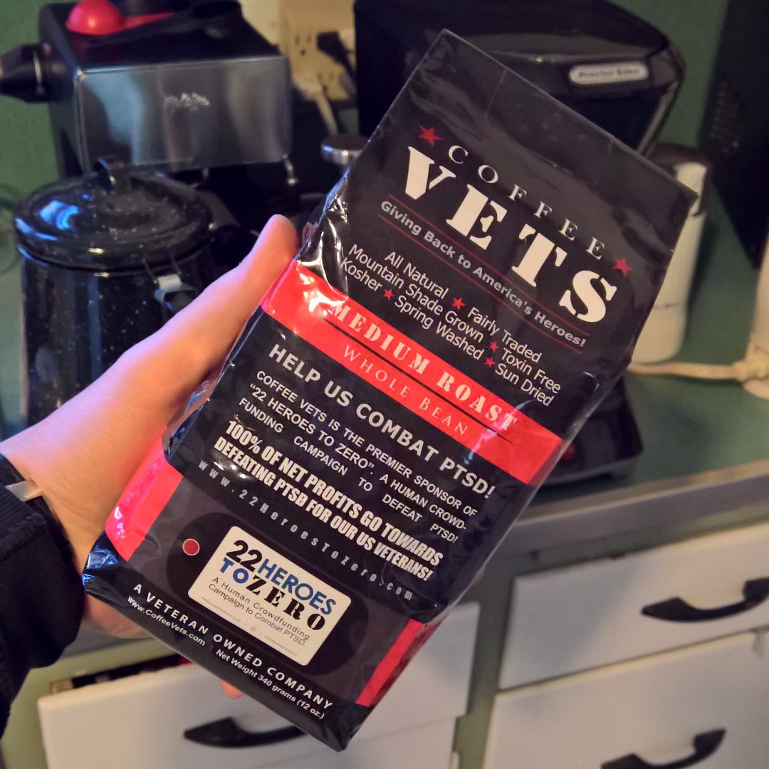 InsomniacCigars's tweet photo. About to review a #coffee appropriate for #VeteransDay.. THANK YOU to all of you who have served. I sincerely appreciate it..
#CoffeeVets https://t.co/R8fUkVN9DL