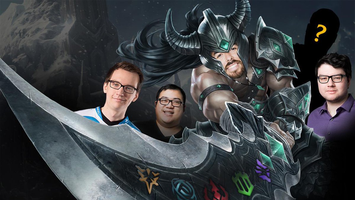 riotgames's tweet photo. The Merrill Reforged! @MarcMerrill, @scarra, @Dyrus and @c9_meteos experimenting with the new Runes in 30 minutes!
💪https://t.co/vd4umGVcdf https://t.co/DHeNAfINcl