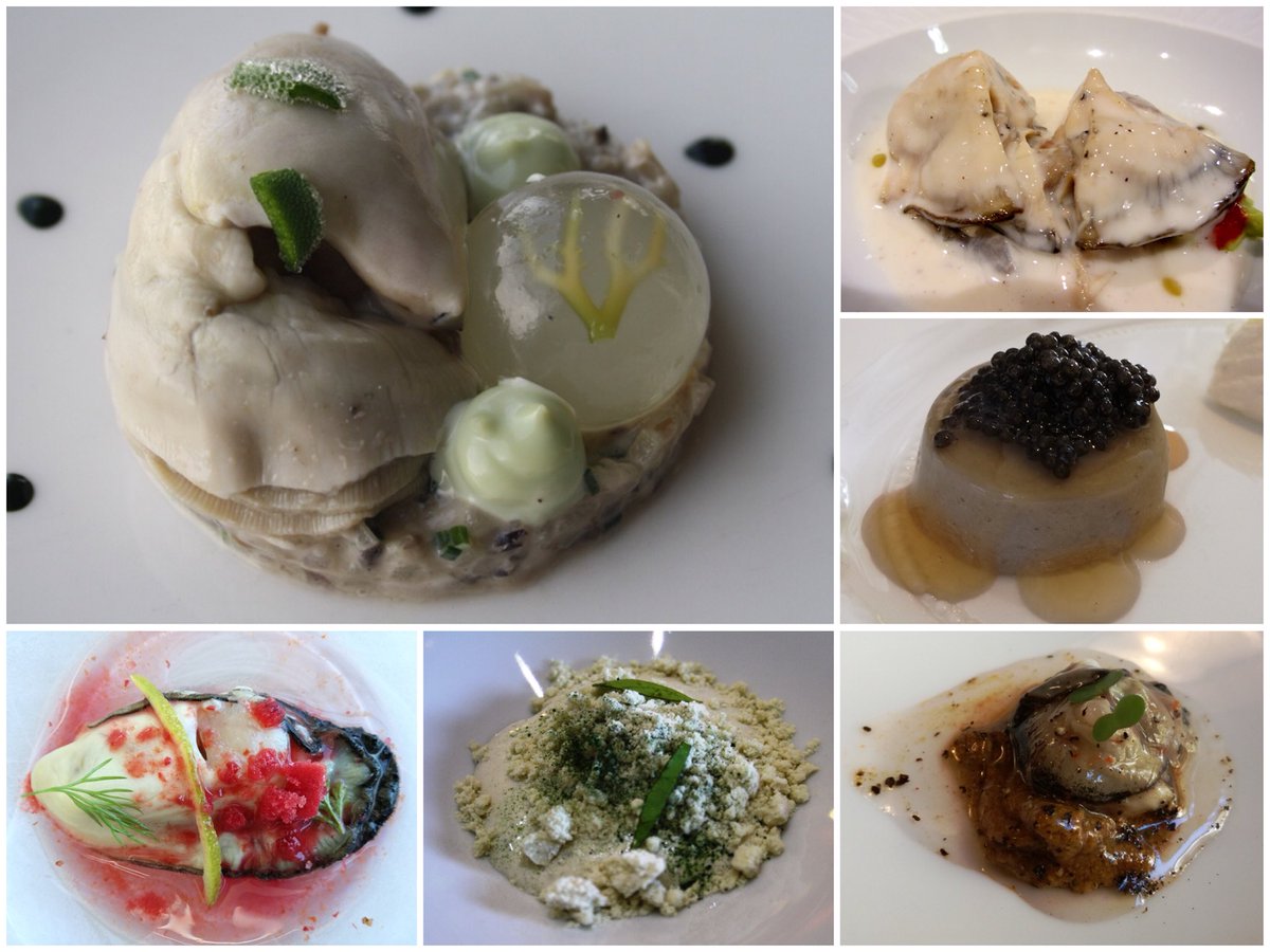 JesusTrelis's tweet photo. ¿Qué hacer con una docena de ostras? 😜 

Así las miman los grandes chefs...
https://t.co/scqdwbVVOS https://t.co/ADsZJZifsq