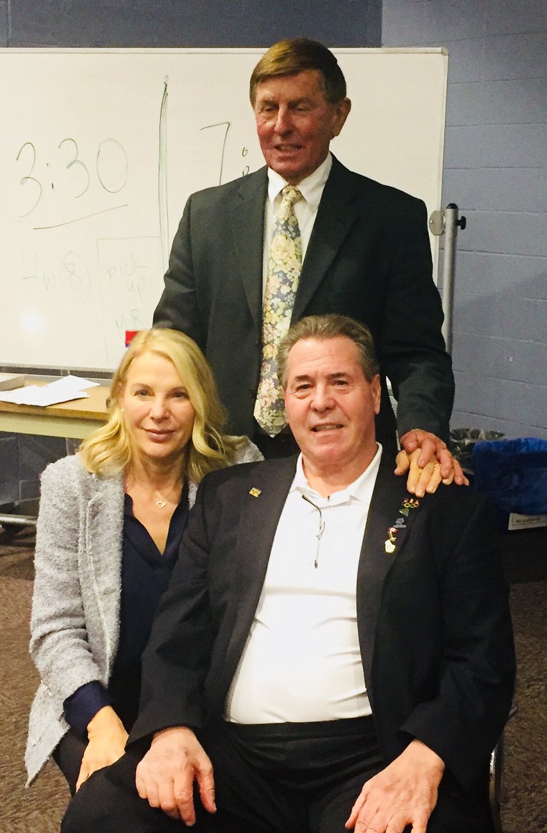 chswcupa's tweet photo. Great to welcome back retired professor Dale Bonsall and Sturzebecker HoF member Eddy Coyle! https://t.co/KbX2W2ahRw