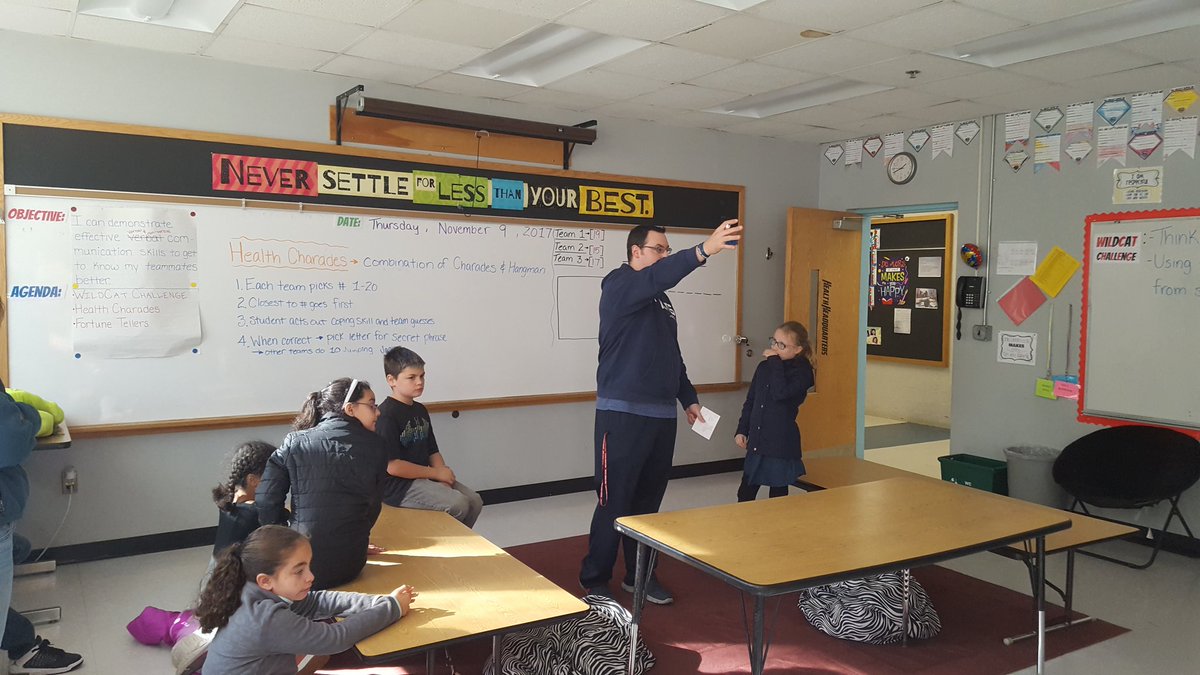 jmurraywestst's tweet photo. Wildcat Wellness charades! Team building activities! https://t.co/RqU4RLNyzW