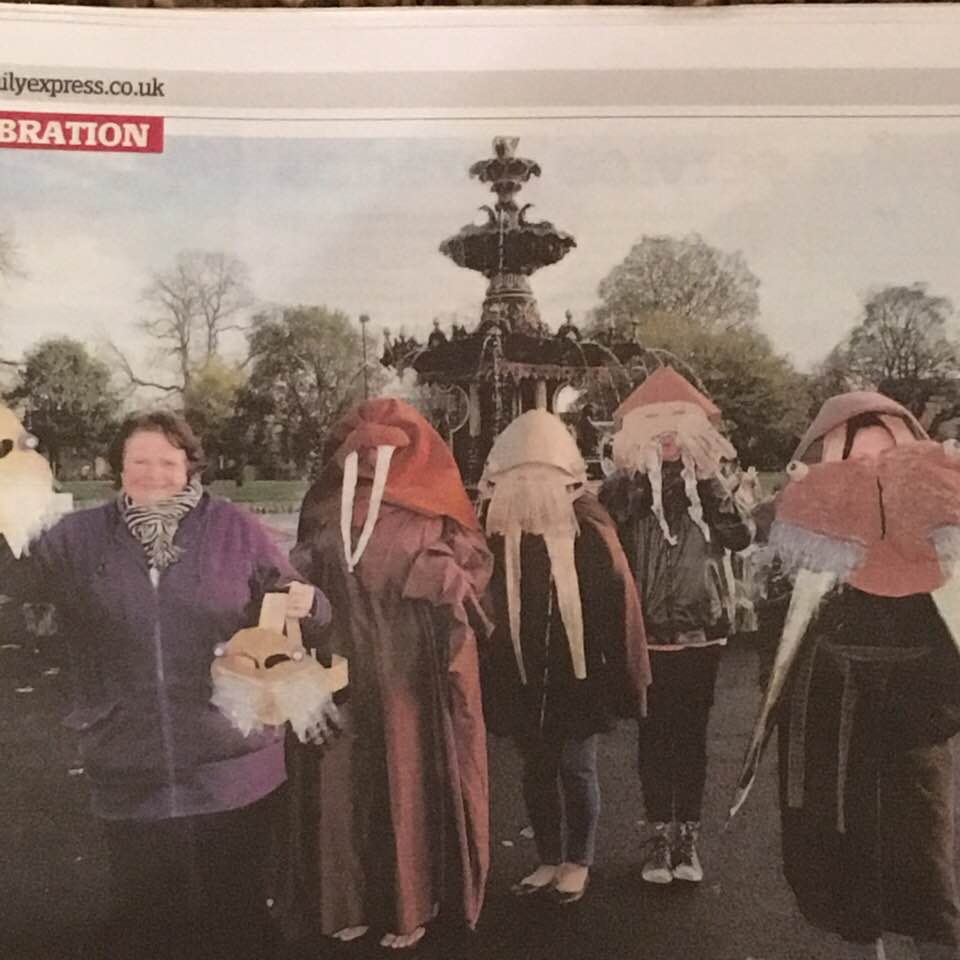 msmandymcintosh's tweet photo. We ARE the walrus looking super pagan, druid magical and on it, love this so much!!!!! what a hoot we are having @Paisley2021 @STARprojPaisley https://t.co/ixFXsWV6aj