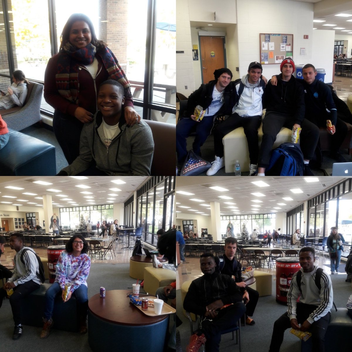 mendrvsETH's tweet photo. The @sfccmo #IMAGEClub is watching the @thenff #FIFA18 ALG/NIG prequalifier match currently in the Commons. Free drinks/snacks. https://t.co/4TXZwONdI2
