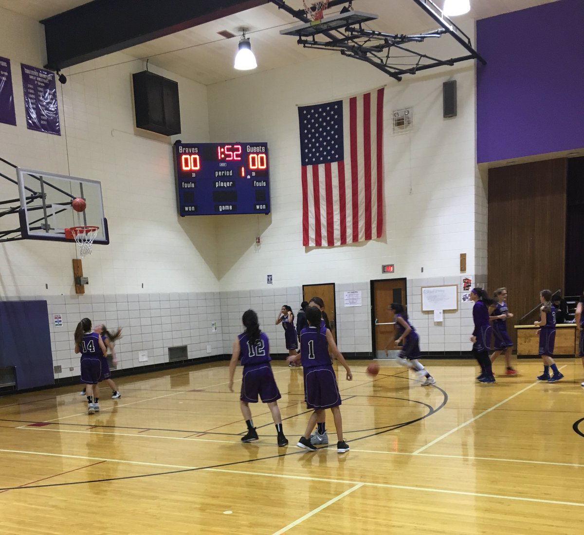 Excited for faculty v. Lady Braves game today! #ITBeBrave #ASD4all #goteachersgo