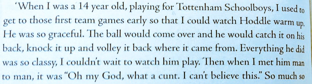 wtfh21's tweet photo. I make no apologies for posting this gem from Teddy Sheringham about the time he met #Hoddle, because boy, was he right.
He really IS !!!
#England #ITVcommentary
#Hoddle #lcfc https://t.co/LuUhTKy39e