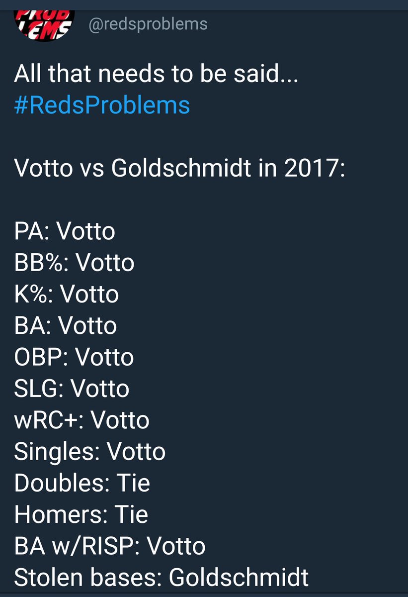 bitterRedsfan's tweet image. Stealing tweets = #RedsProblems?