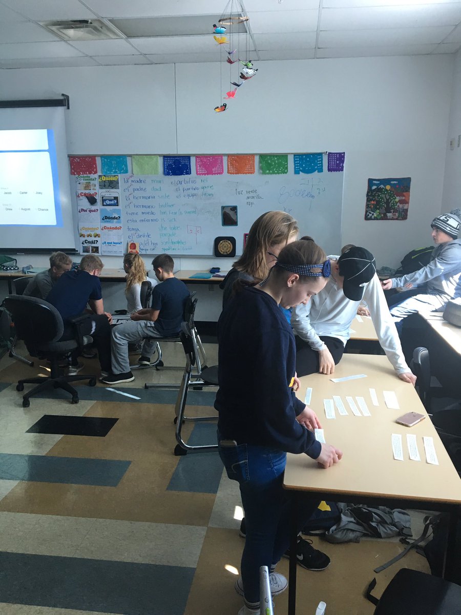 salinespanish's tweet photo. A visit from a matador and collaborative story creation. ¡Feliz viernes! #SASCompass #shslearn https://t.co/rwaTkxTHAr