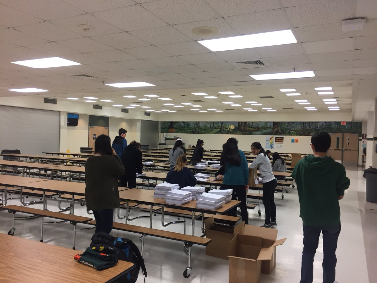 LynetteVarrassi's tweet photo. Some hardworking @NFHS_Rangers @nfhsnhs members sorting materials for the first @gisdnews NMSI session of the 2017-2018 year. #WeAreNaaman #NMSIwin @herbertoneiljr https://t.co/H9kO348YBm