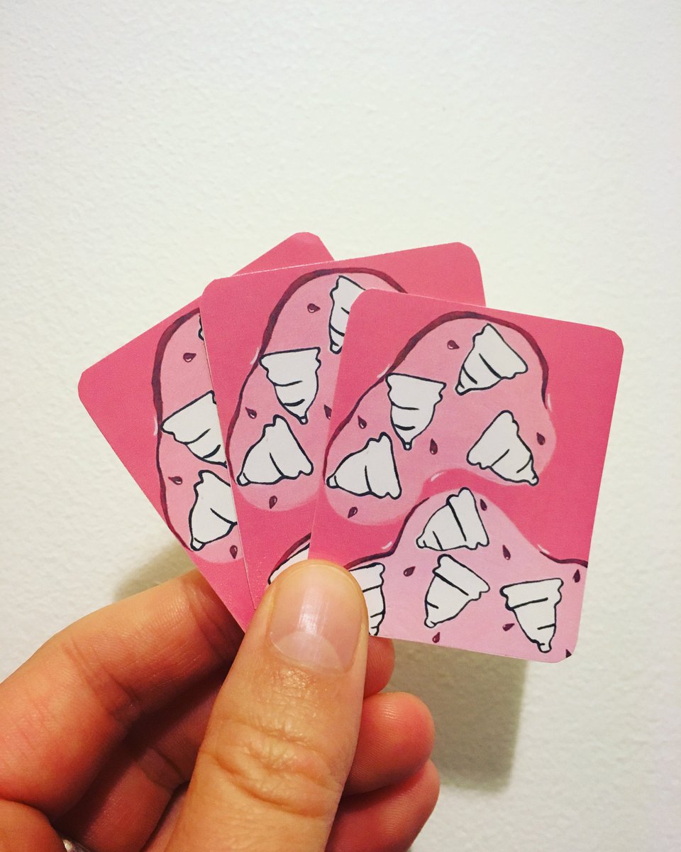 begreenperiod's tweet photo. We collaborated with a local artist and made our very own stickers! Come along to our event on the 17th November and pledge to be green. period if you want one! Check out our Facebook for event details. Design by Sonja Johansson - Insta: https://t.co/782oU0YAzr https://t.co/y8nKpIUupp