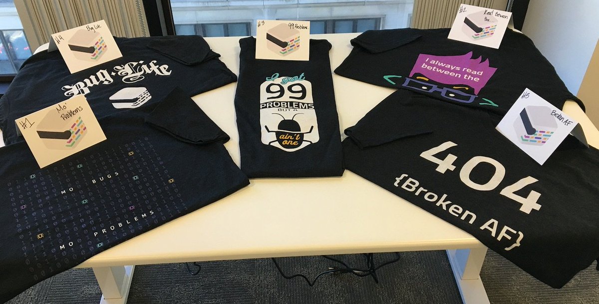 izzyazeri's tweet image. mabl DevOps shirt.  Reply to this post with your choice.  #1-5  #DevOps #automatedqa #Cloud