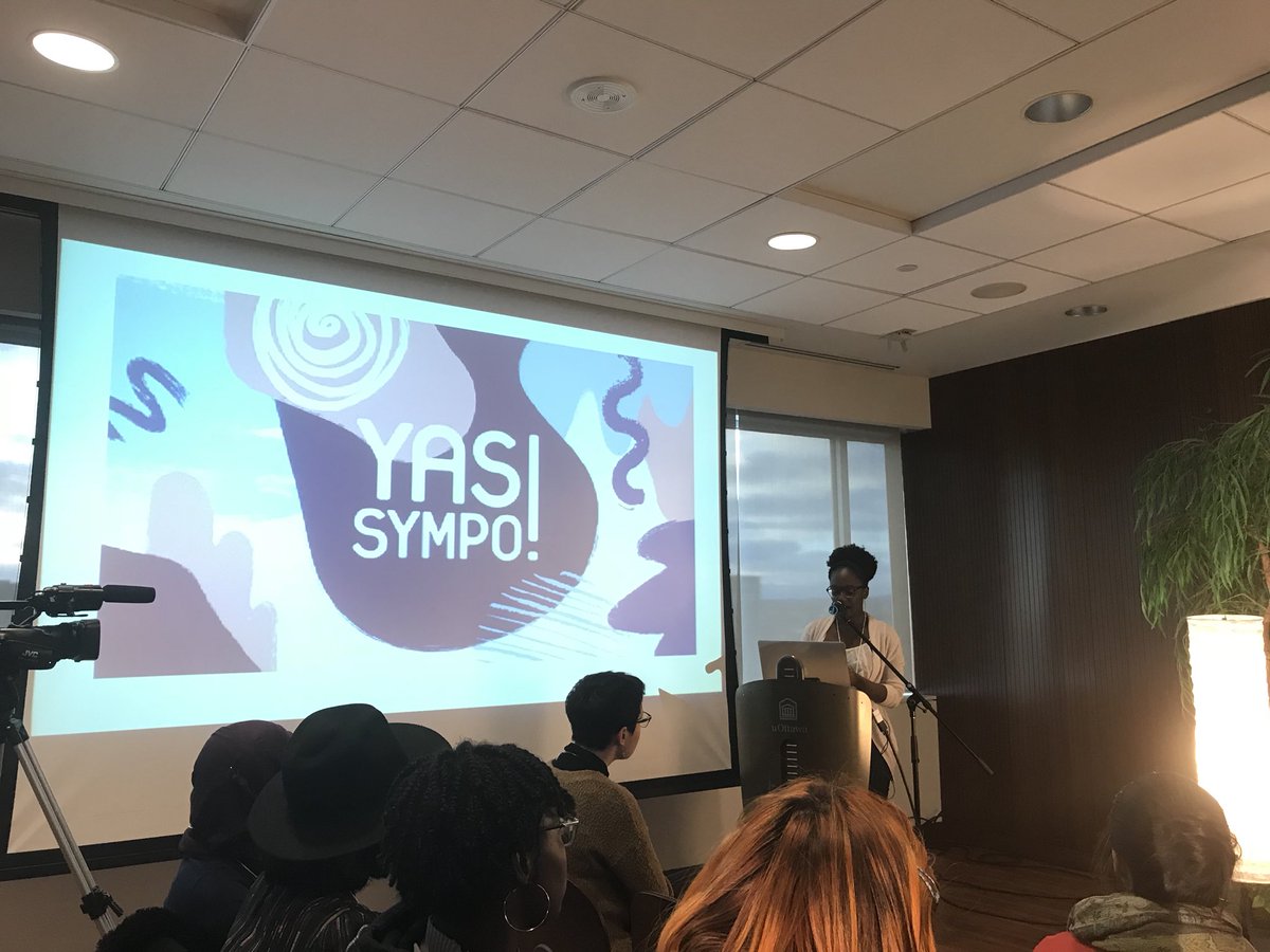 Alexis Boyle, coordonnatrice des programmes jeunesse et de l’éducation à la GAO, <a href="/Mique44/">miquemichelle</a> et Candide Uyanze, qui siège sur le conseil jeunesse de la GAO, souhaitent la bienvenue.