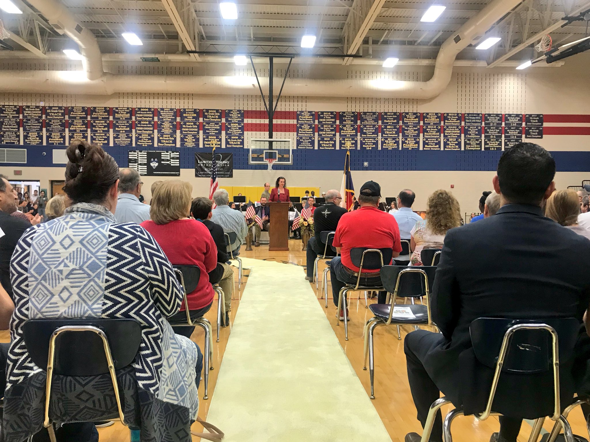 Keller Schools on Twitter ".HillwoodMS pays tribute to members of the