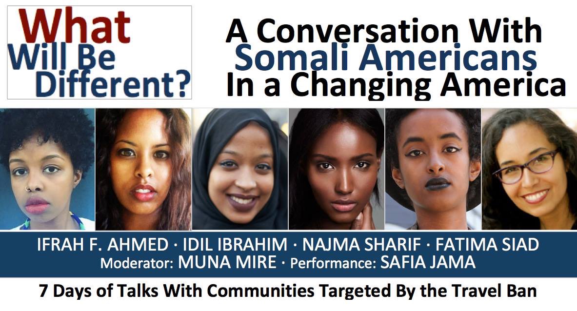 araweeloabroad's tweet photo. If you’re in New York on Monday come through to this panel that one of our co-founders (@Ifrahmed) will be on alongside amazing Somali women like @I_Am_Idil + @overdramatique + @RealFatimaSiad. Moderated by the brilliant @Muna_Mire &amp; performance by Safia Jama. https://t.co/mpv6fbNNu5