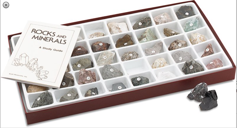 ForestrySup's tweet photo. Visit us at #CAST2017 Booth 411 for a "Rock'n" good time! Check out our Rock and Mineral Collections as well as soil science study products. https://t.co/Uy9ZUHOxwD