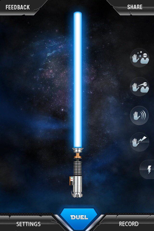 Check out the best Lightsaber app I found! itunes.apple.com/us/app/jedi-li…