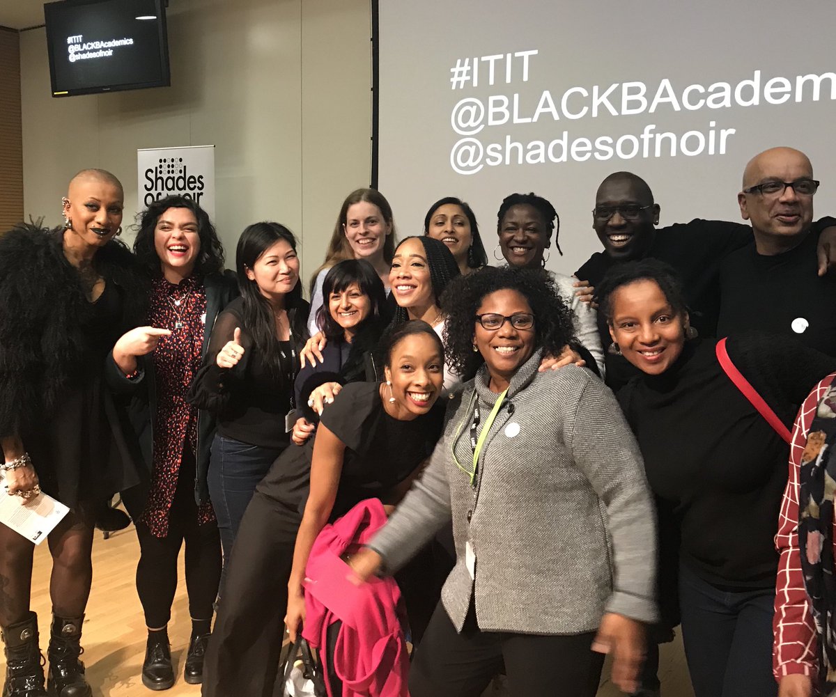 iYi_iris's tweet photo. #salute you all #TeachingWithin #KeepUpTheEPICwork #HistoryMakers @ShadesofNoir @UAL 💪🏾💪💪🏼💪🏿💪🏽💪🏻 #AishaRichards @HEAcademy #ITIT #Diversity https://t.co/nHuUCWq30K