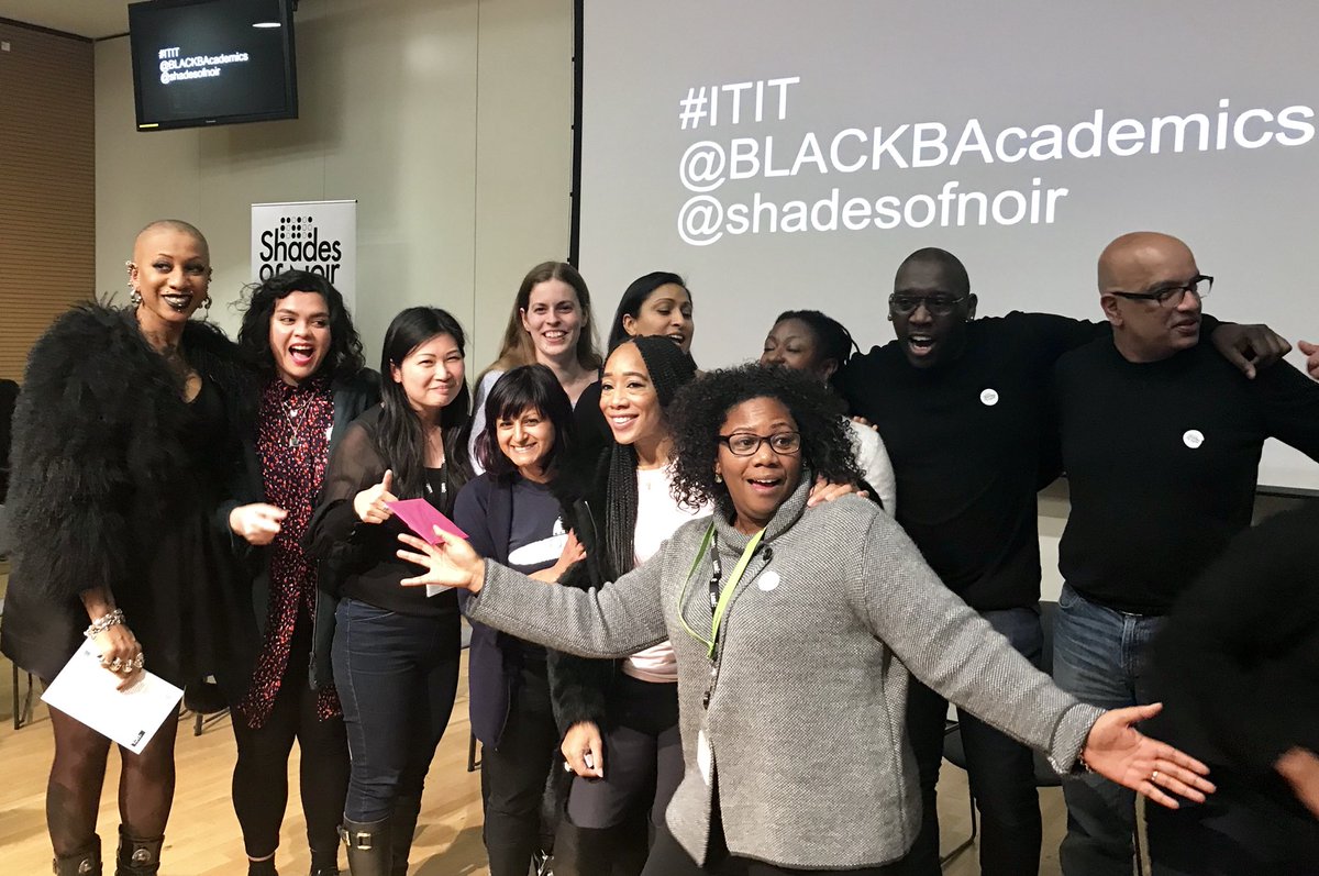 iYi_iris's tweet photo. #salute you all #TeachingWithin #KeepUpTheEPICwork #HistoryMakers @ShadesofNoir @UAL 💪🏾💪💪🏼💪🏿💪🏽💪🏻 #AishaRichards @HEAcademy #ITIT #Diversity https://t.co/nHuUCWq30K