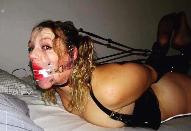 Diamondly_kink's tweet photo. enjoyed some amazing ropetime with @NNengineer #ballgag #roped #cleargear #PVC https://t.co/QK8WJXarGv